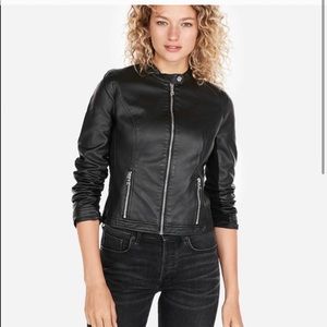 Faux Leather Jacket